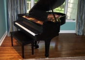 Steinway \"O\" ebony satin (1913)