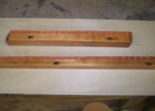 Damper guide rails finished and rebushed.